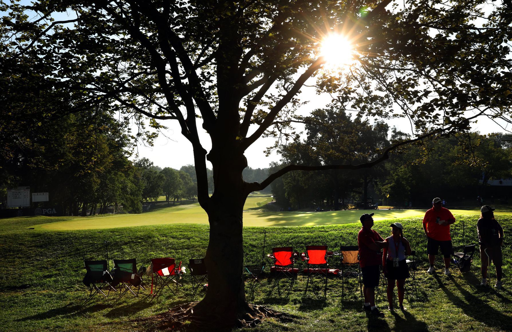 Second round of 100th PGA Championship at Bellerive